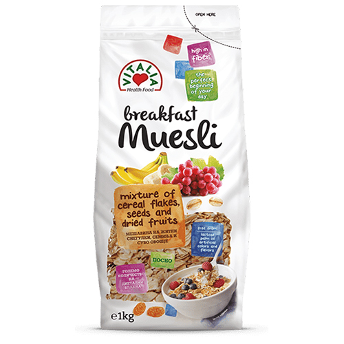 VI. BREAKFAST MUESLI 10X1000G