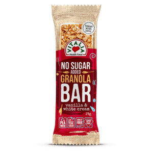 VI. GRANOLA BAR VANILLA & WHITE CREAM COATING 30X23G