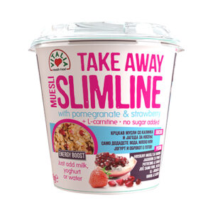 VI. MUESLI SLIMLINE STRAWB POMEG TAKE AWAY 16X90G