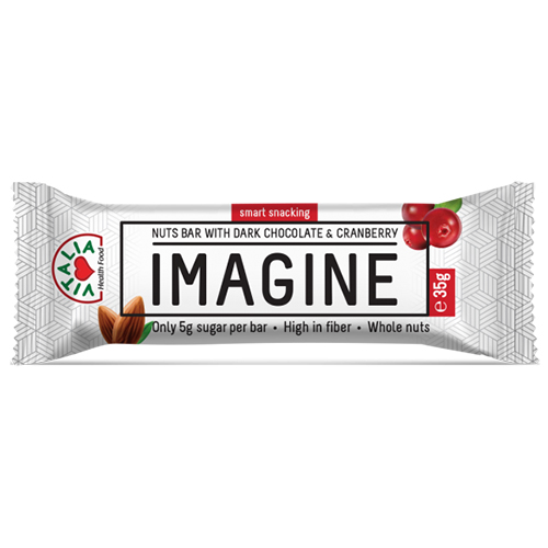 VI.IMAGINE NUTS BAR CRANBERRY & DARK CHOCO (5310099021103)