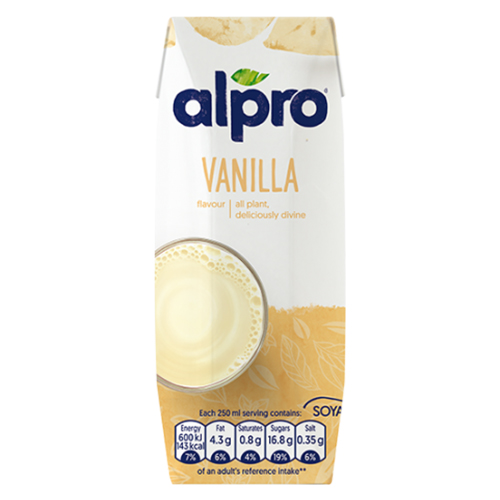 AS. ALPRO DRINK SOYA VANILLA 24X250ML (5411188082620)
