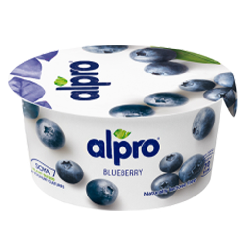 AS. ALPRO YOGURT SOYA BLUEBERRY 6X150G (5411188126416)