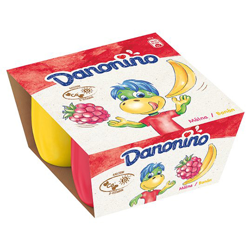D. DANONINO BANANA - RASPBERRY 12X(4X50G) (59441200)