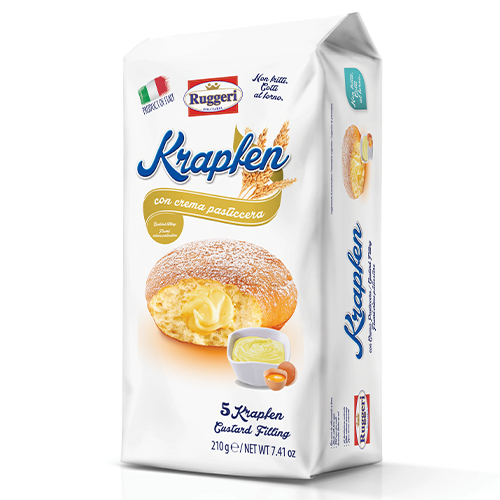 RU. Krapfen with custard 12X210G 8001618991874