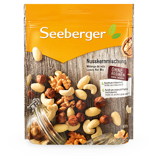 SEB. LUXURY NUT AND RAISIN MIX 12X150G