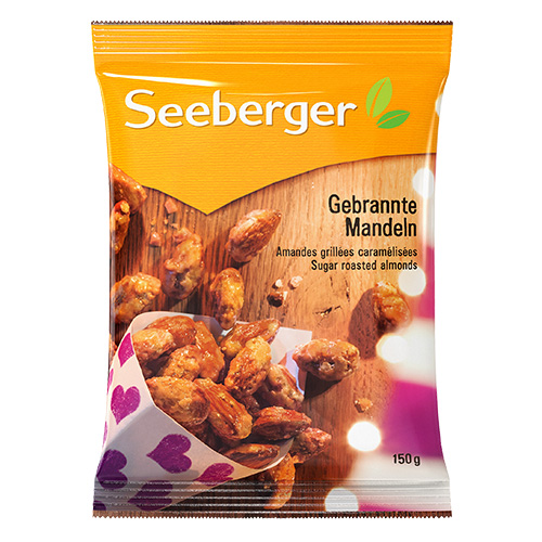 SEB. SUGAR ROASTED ALMONDS 12X150G