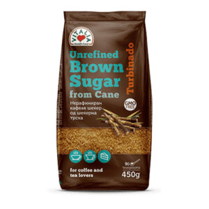 TURBINADO UNREFINED BROWN SUGAR 450 GR