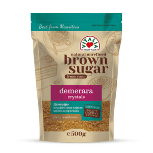 VI. DEMERARA  UNREFINED CRISTALIZED LIGHT BROWN SUGAR 10X500G