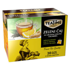 YU. CAJ ME LIMON DHE XHINXHER 10x30g